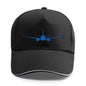 Boeing 737-800 Plane Print High-quality Hat Casual Unisex