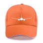 Boeing 737-800 Plane Print High-quality Hat Casual Unisex