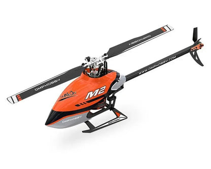 OMPHOBBY M2 V2 3D Flybarless Dual Brushless Motor Direct-Drive RC Helicopter Without Remote Controller