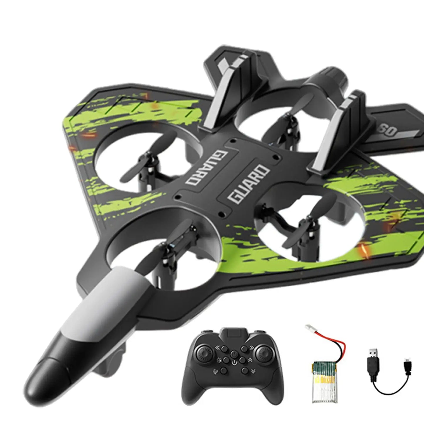 Foam Remote Control Airplane Stunt Roll Lightweight Gifts for Kids Boys Waterproof with Colorful Lights 6 Channels EVA Aircraft