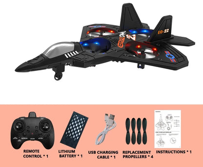 2.4G 6CH RC Plane 6-Axis Gyro 360 Flip Stunt Radio Control Aircraft EPP Fixed-wing Drone