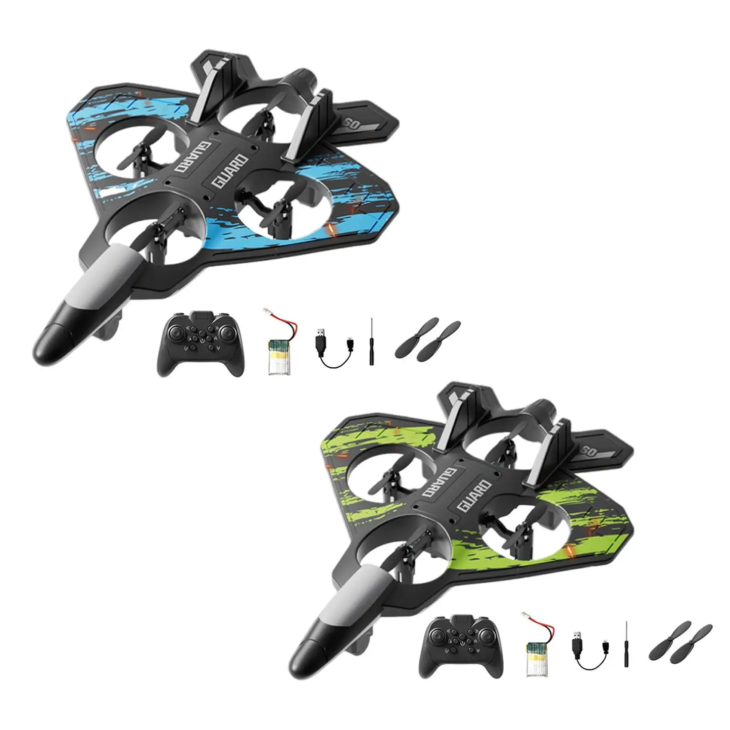 Foam Remote Control Airplane Stunt Roll Lightweight Gifts for Kids Boys Waterproof with Colorful Lights 6 Channels EVA Aircraft