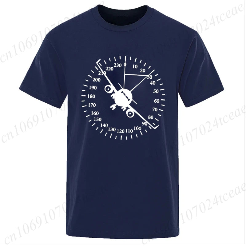 Pilot Airman Tshirt T Shirts Men Summer Fashion Harajuku Short Sleeve O Neck Streetwear Airplane Pilot Aviator Flight T-shirts