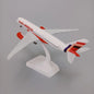 Air India Airbus A350 Airways Diecast Airplane Model with Wheels Landing Gears