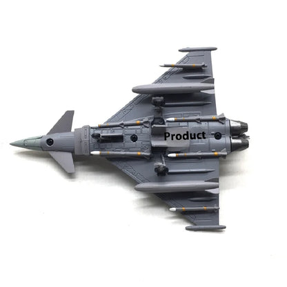 Die Cast Alloy Aircraft Model 1/100 European Typhoon Ef2000 Simulation Alloy Fighter Aircraft Model Indoor Collection Gift