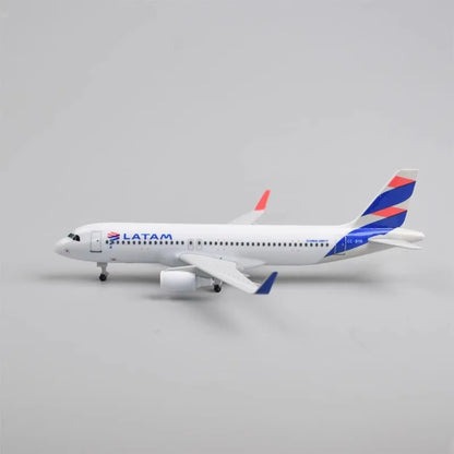 A320 Latam Airlines Chile Aircraft 20cm Metal Alloy With Landing Gears