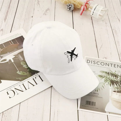 Cap Airplane Embroidery Snapback Hats unisex Fashion