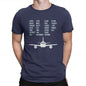 Aviation Lover Phonetic Bet irt Airplane Pilot Gift Cusizable Design Hand-Painted T-shirt for Men And Women
