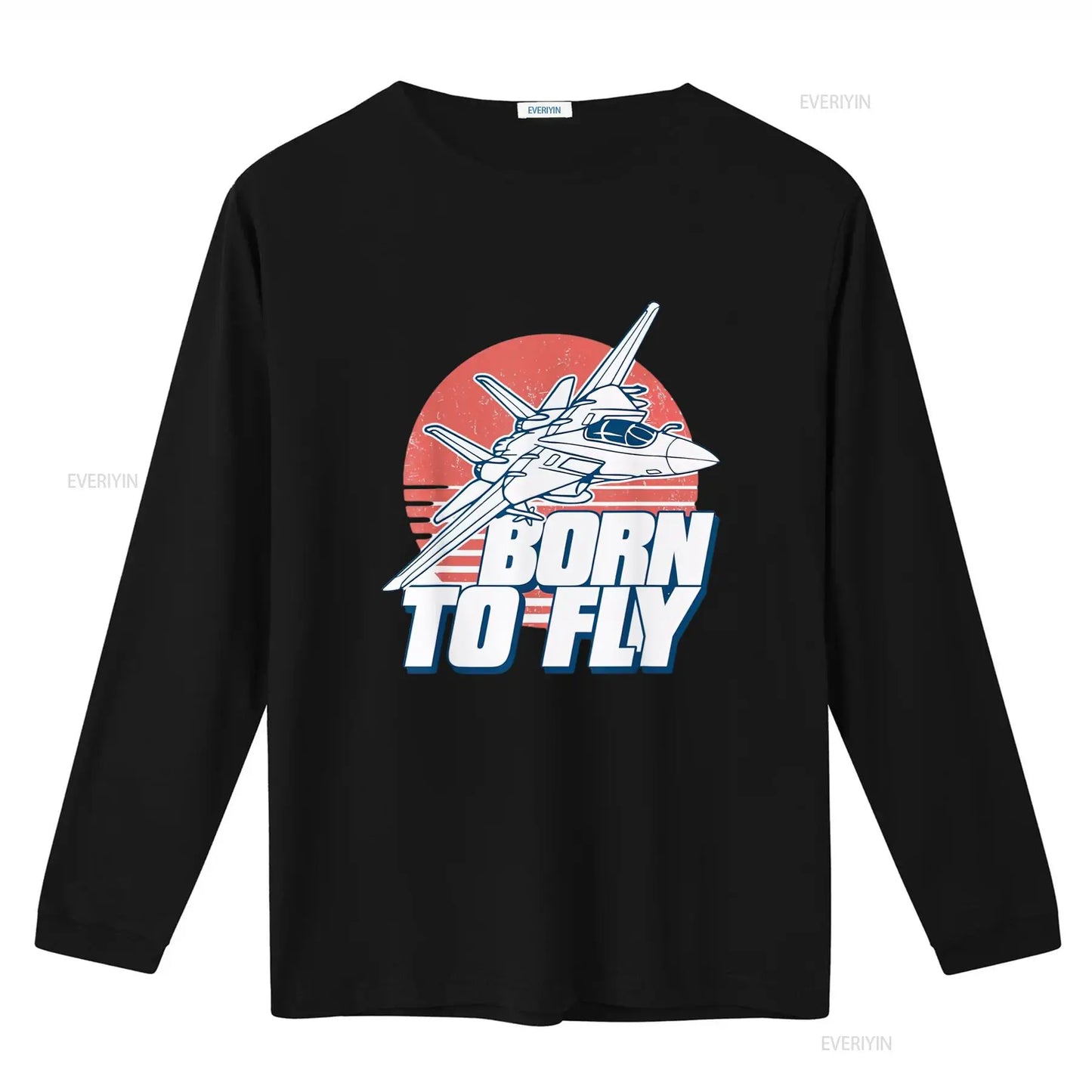 Born to Fly Fighter Jet Plane Kids Boys Airplane T Shirt vintage Washed Soft Casual Breathable Unisex streetwear Comfortable