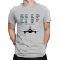 Phonetic Alphabet T-shirt Airplane Pilot Gift Aviation Lover Tshirt Cotton O-neck Unisex Tops Tees Men