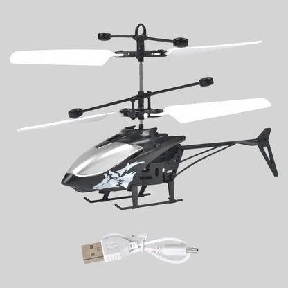 Aircraft Gesture Sensor Control Aircraft Flight Helicopter Luminous Children's Toys