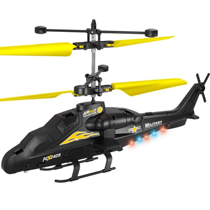 Magic Remote Control Helicopter Toy Hand-Controlled 360° Rotating Mini UFO Drone with LED Lights