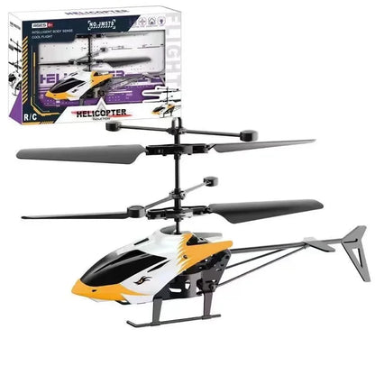 Aircraft Gesture Sensor Control Aircraft Flight Helicopter Luminous Children's Toys