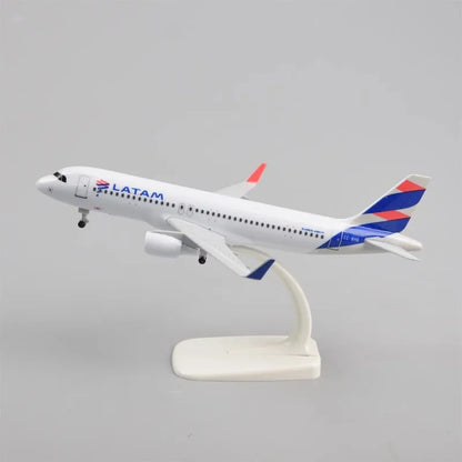 A320 Latam Airlines Chile Aircraft 20cm Metal Alloy With Landing Gears