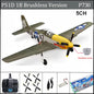 RC Plane 5CH 3D/6G Fixed-wing RC Airplane 2.4GHz P51D Mustang RTF for Adults Beginners Easy to Fly