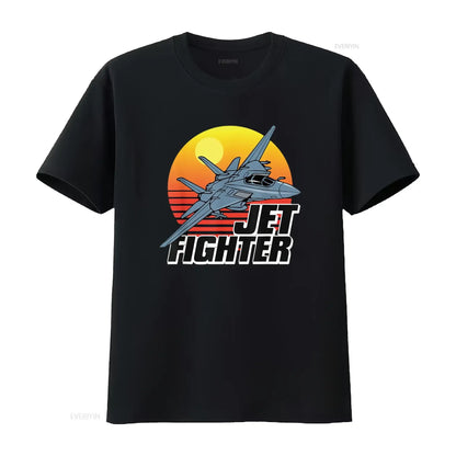 Born to Fly Fighter Jet Plane Kids Boys Airplane T Shirt vintage Washed