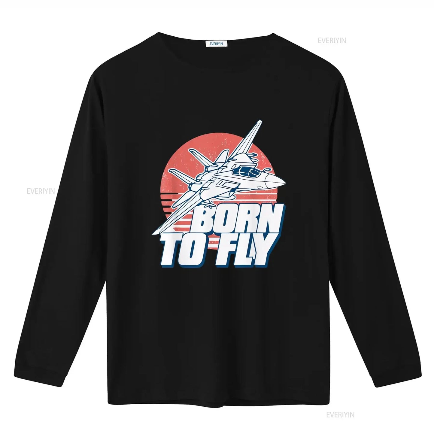Born to Fly Fighter Jet Plane Kids Boys Airplane T Shirt vintage Washed Soft Casual Breathable Unisex streetwear Comfortable