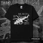 Russian Mi-24 Hind Attack Helicopter T-Shirt 100% Cotton O-Neck Short Sleeve Summer Casual Mens T-shirt Streetwear