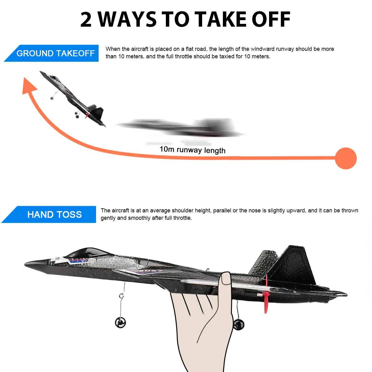 SU57 RC Plane 2.4G Remote Control Aircraft with Light Fixed Wing Hand Throwing Foam Remote Control Airplane Children Toys  Gifts