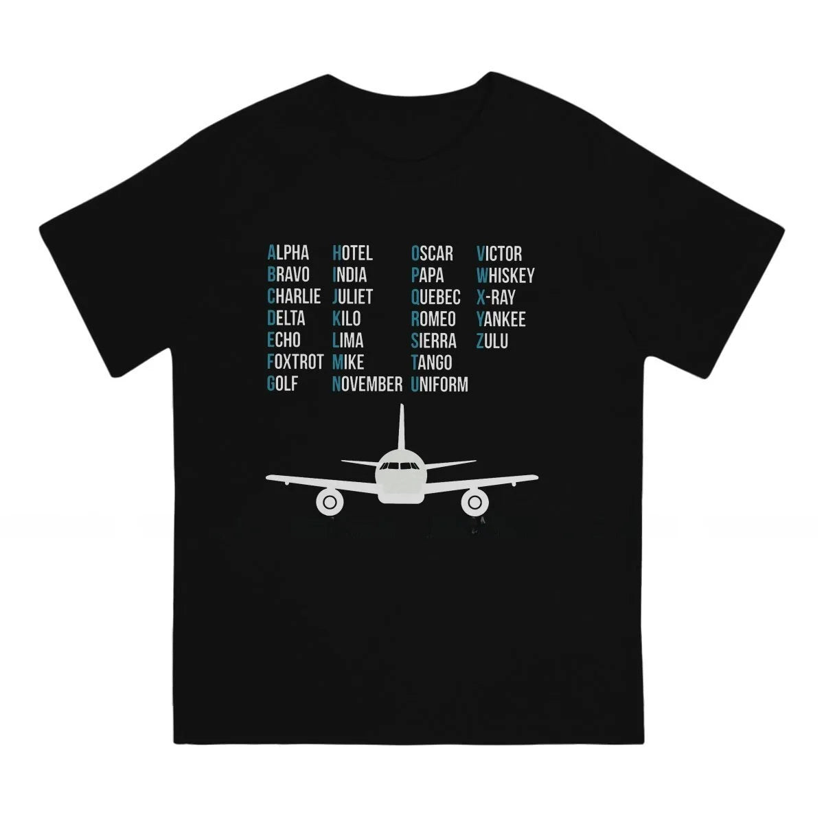 Aviation Lover Phonetic Bet irt Airplane Pilot Gift Cusizable Design Hand-Painted T-shirt for Men And Women